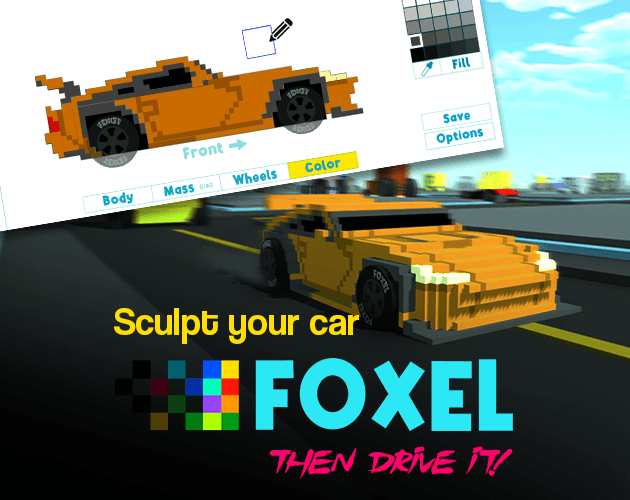 Foxel preview